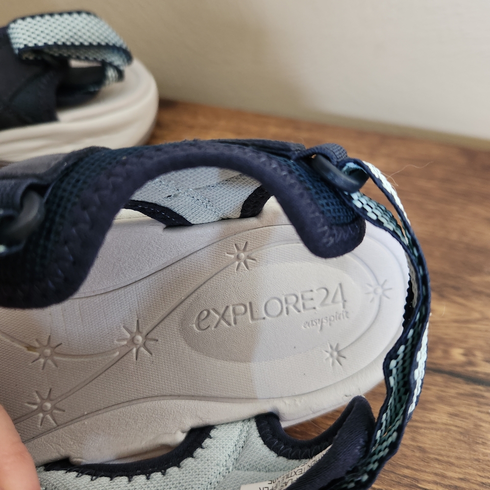Easy Spirit Women's Navy Blue Sport Sandals Sie 8.5W - Picture 2 of 4